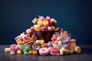 stock photo of confectionery food photography AI Generated