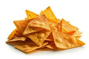 valores foto de nachos comida comida fotografía estudio ai generado