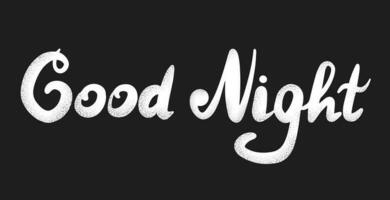 Hand drawn colorful calligraphic lettering of wish good night and sweet dreams. Vector typography poster. Can be used on pillow, bed linen, fabric, stickers, toys. Cute card, poster, banner design.