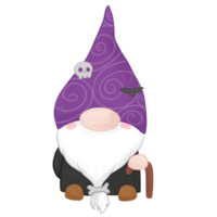 gnome sur Halloween png