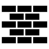 brickwork glyph icon vector