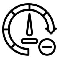 delete line icon vector