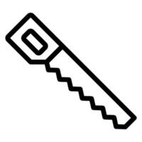 saw line icon vector