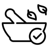 cooking line icon vector