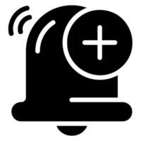 add glyph icon vector