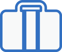 hand luggage icon line design, monoline icons. png