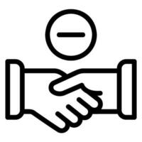 delete line icon vector