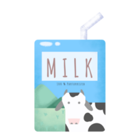 doos van uht melk png