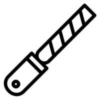 rasp line icon vector