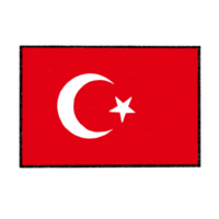 bandera país Turquía png