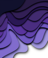 abstrait multicouche papier Couper style Contexte avec violet couleurs png
