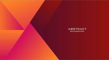 Modern red background design vector