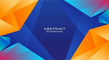 Abstract polygonal colorful background vector, geometric background vector