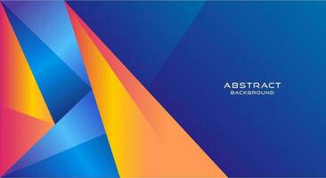 Abstract geometric colorful background vector