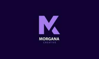 Branding identity corporate vector logo m design