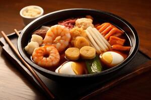 oden japanese photography Food Photography AI Generated photo