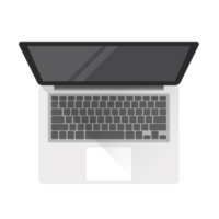 Laptop icon top view png