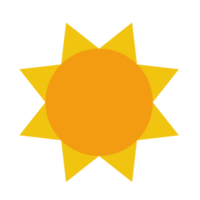 été Soleil illustration png