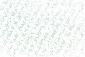 Light Blue, Green vector background with bubbles.