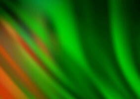 Light Green, Red vector pattern with bubble shapes.