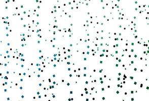 Light Blue, Green vector backdrop with lines, circles, rhombus.