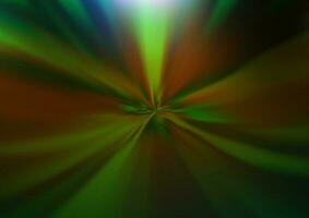 Dark Green, Yellow vector abstract bokeh pattern.