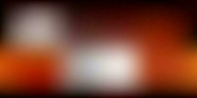 Dark Red, Yellow vector gradient blur template.