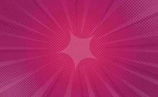 Pink Comic Background for Additional Design vector