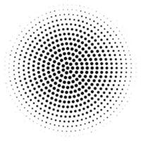 Abstract circle dotted background vector illustration