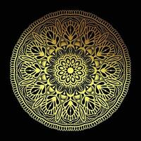 luxury mandala design template vector