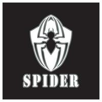 araña logo icono diseño vector