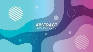 Abstract Background Design Template vector