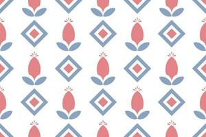 ethnic geometric seamless pattern. ceramic tile pattern, Can be used in fabric design for clothes, decorative paper, wrapping, cute illustration, tile design vector