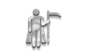 Reaper Silver Icon PNG