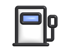 a gas pump icon on transparent background png