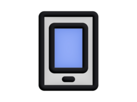 une noir et blanc téléphone icône sur une transparent Contexte png