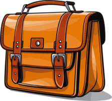 valise illustration dessin animé style ai génératif png