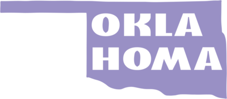 schets tekening van Oklahoma staat ma. png