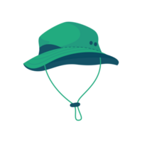 Hiking hat for protection from the sun and rain of the hikers. camping activity ideas png