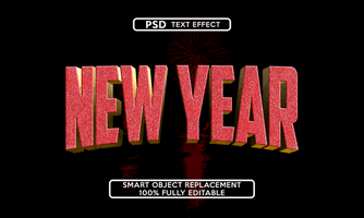 3d text effekt mall psd