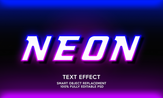 3D Text Effects Template psd