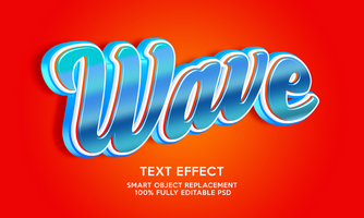 3D Text Effects Template psd