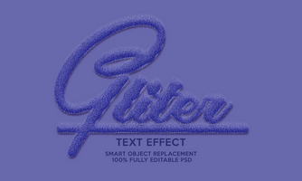 3D Text Effects Template psd