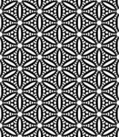 Black and white seamless abstract pattern. Background and backdrop. Grayscale ornamental design. vector