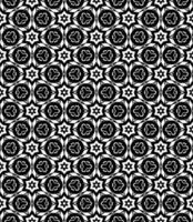 Black and white seamless abstract pattern. Background and backdrop. Grayscale ornamental design. vector