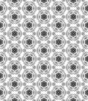 Black and white seamless abstract pattern. Background and backdrop. Grayscale ornamental design. vector