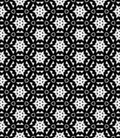 Black and white seamless abstract pattern. Background and backdrop. Grayscale ornamental design. vector