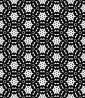 Black and white seamless abstract pattern. Background and backdrop. Grayscale ornamental design. vector