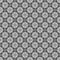 Black and white seamless abstract pattern. Background and backdrop. Grayscale ornamental design. vector