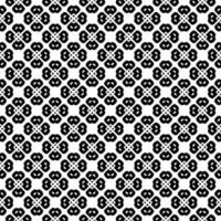 Black and white seamless abstract pattern. Background and backdrop. Grayscale ornamental design. vector